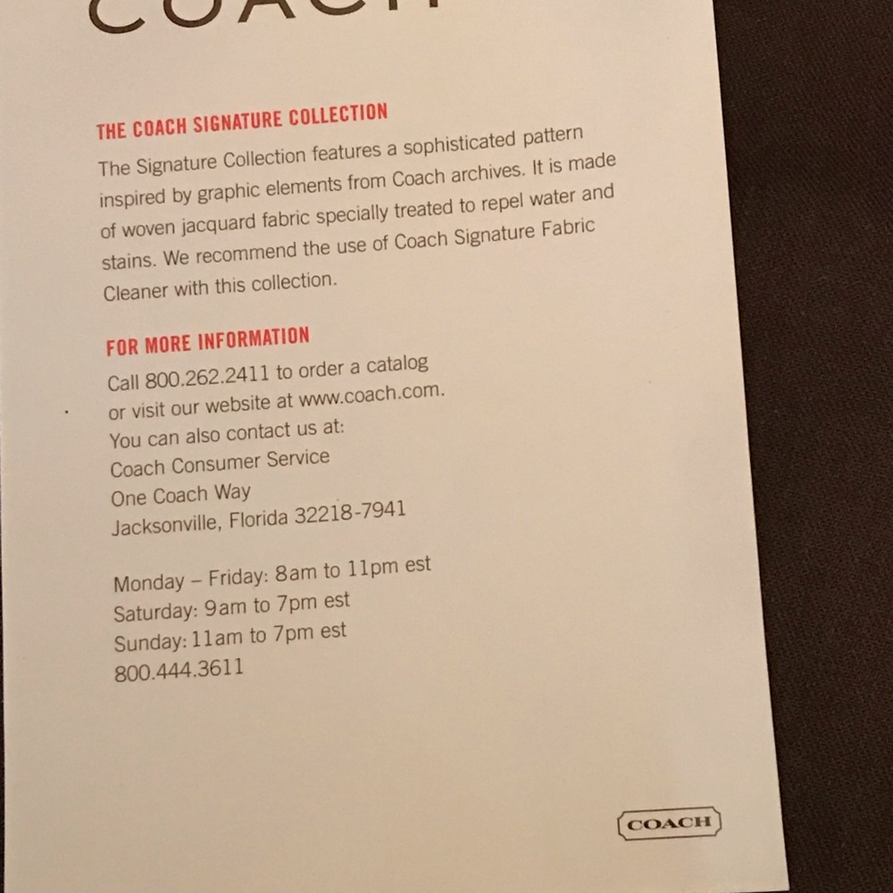 NWT Coach Signature Collection Stunning Bag - Picture 7 of 7